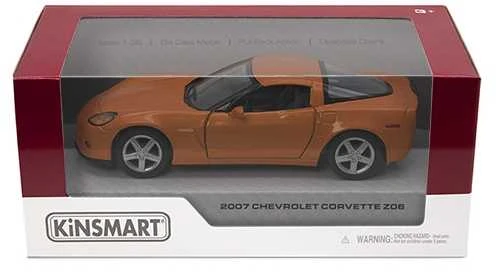 KINSMART Automobilis 2007 Chevrolet Corvette Z06, 1:36