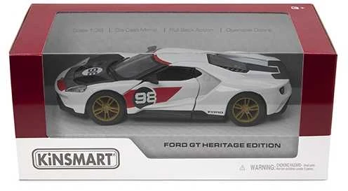 KINSMART Automobilis 2017 Ford GT (Heritage Edition), 1:38