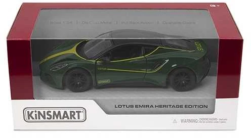 KINSMART Automobilis Lotus Emira (Heritage Edition), 1:34