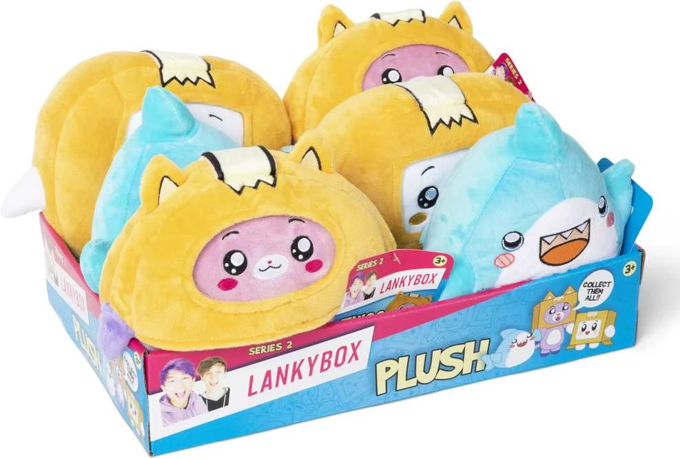 LANKYBOX Pliušinis herojus, 20 cm, S2