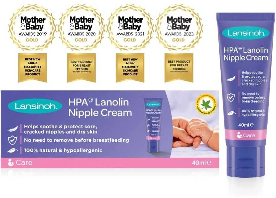 LANSINOH kremas speneliams su lanolinu, 40 ml