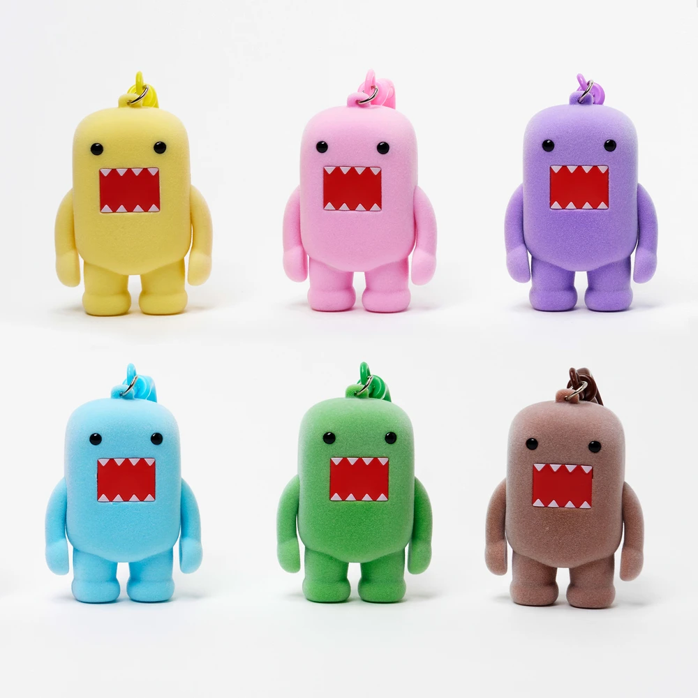 LICENSE 2 PLAY DOMO Aksominis raktų pakabukas-siurprizas, 7,5 cm