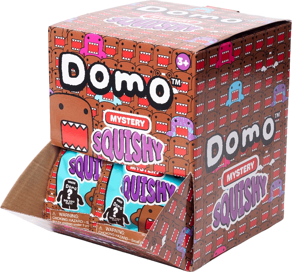 LICENSE 2 PLAY DOMO Spaudžiamas žaislas-siurprizas, 9 cm