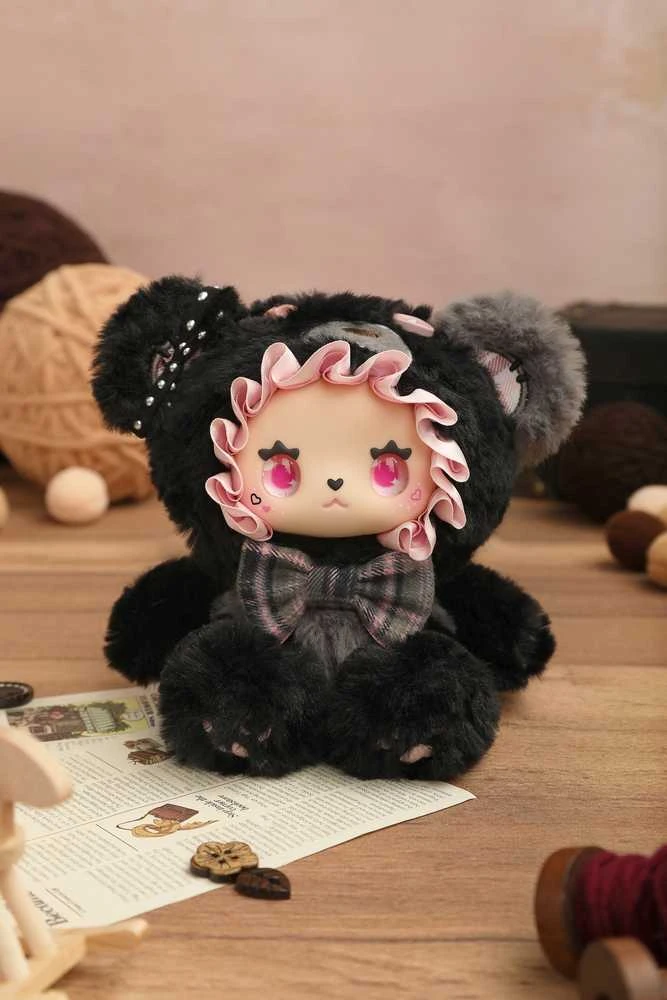 LUCKY EMMA Lovely Emma Pliušinis raktų pakabukas-siurprizas - Bear Alliance Series