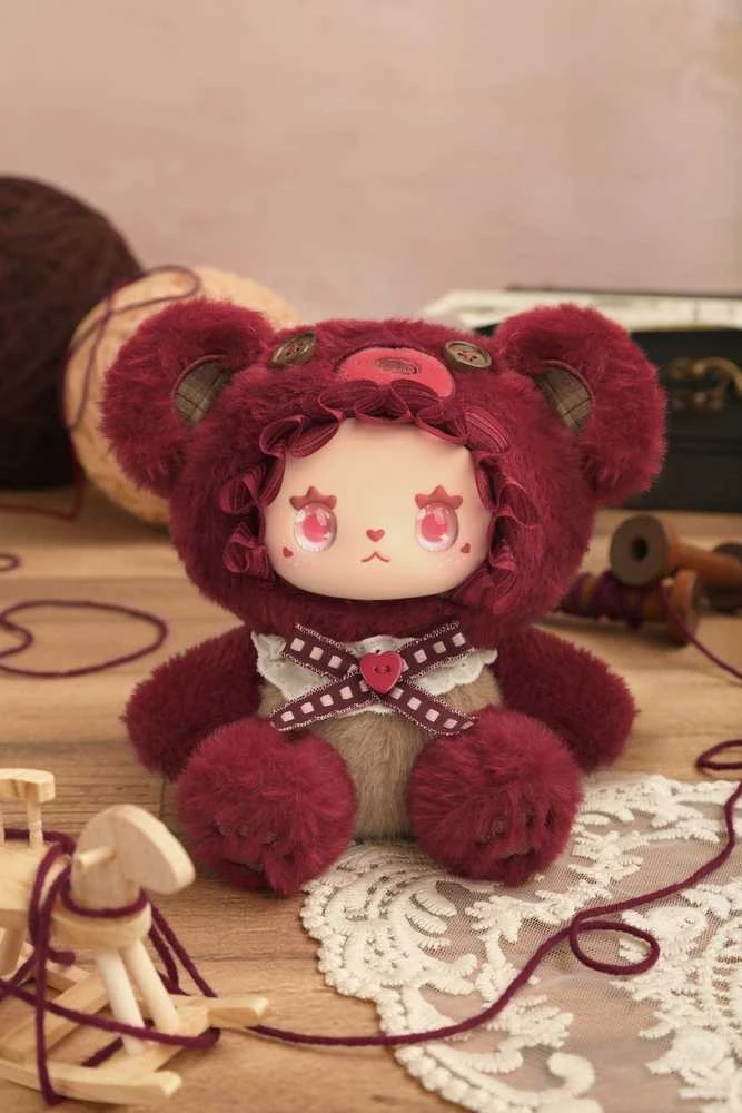 LUCKY EMMA Lovely Emma Pliušinis raktų pakabukas-siurprizas - Bear Alliance Series