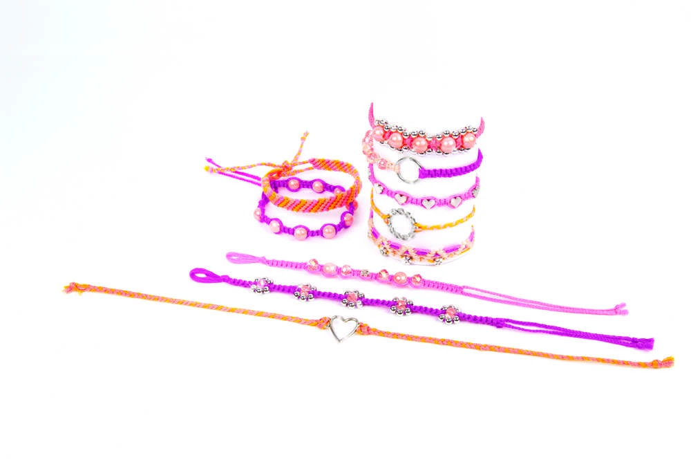 MAKE IT REAL Pintos apyrankės „Macrame“