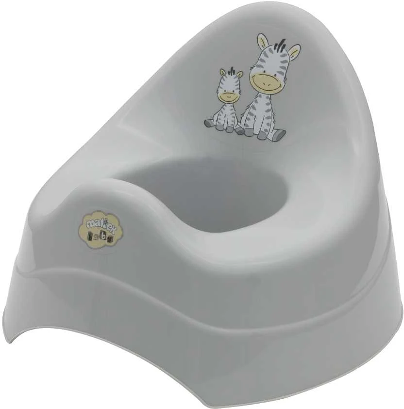 Maltex Baby naktipuodis, Zebra, pilkas, 6500-90