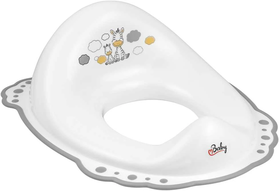 Maltex klozeto sėdynė neslystanti Zebra balta 6463_60