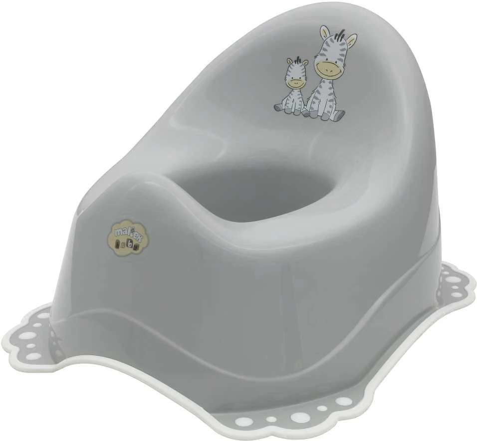 MALTEX muzikinis neslystantis naktipuodis, pilkas/baltas Zebra 6562
