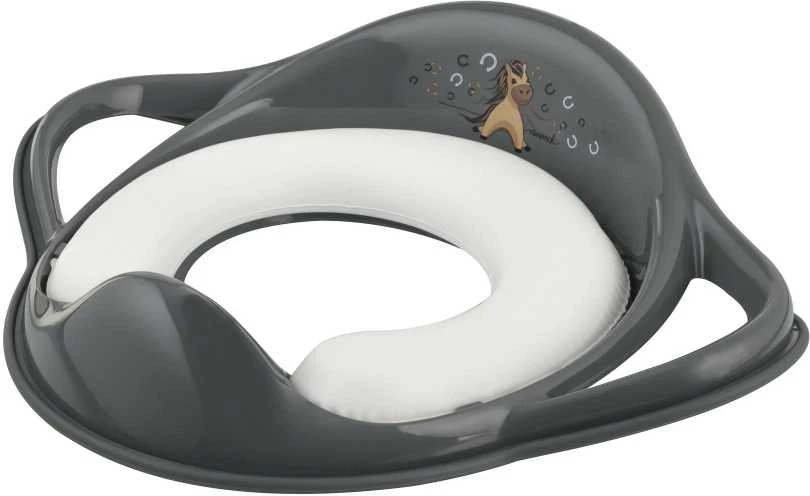 Maltex paminkštinta klozeto sėdynė Minimal tamsiai pilka pilkos gumytės 6130_90
