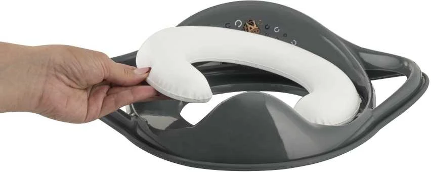 Maltex paminkštinta klozeto sėdynė Minimal tamsiai pilka pilkos gumytės 6130_90
