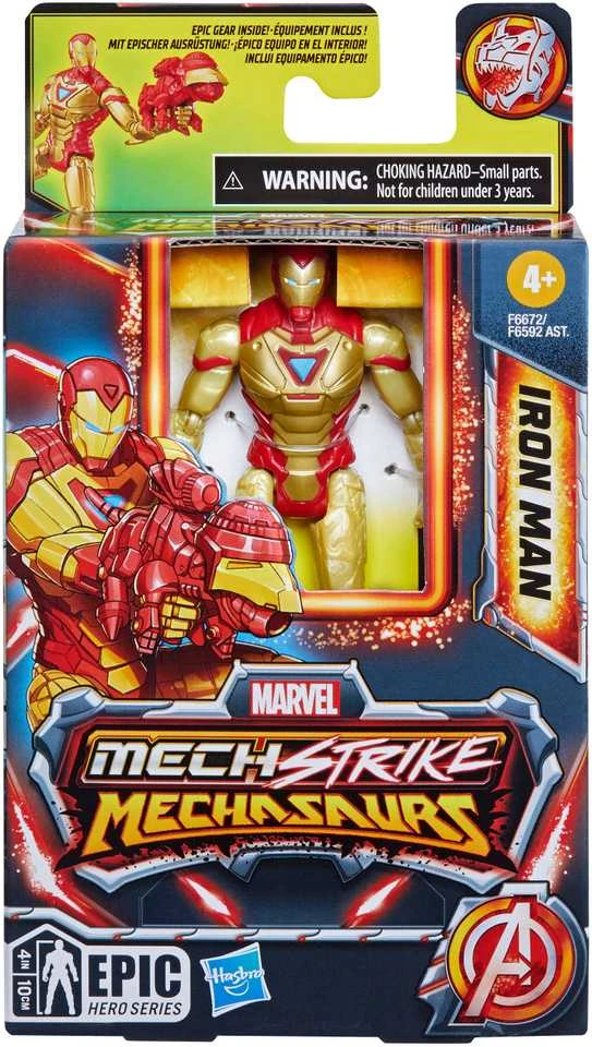MARVEL MECH STRIKE 3.0 figūrėlė, 10 cm