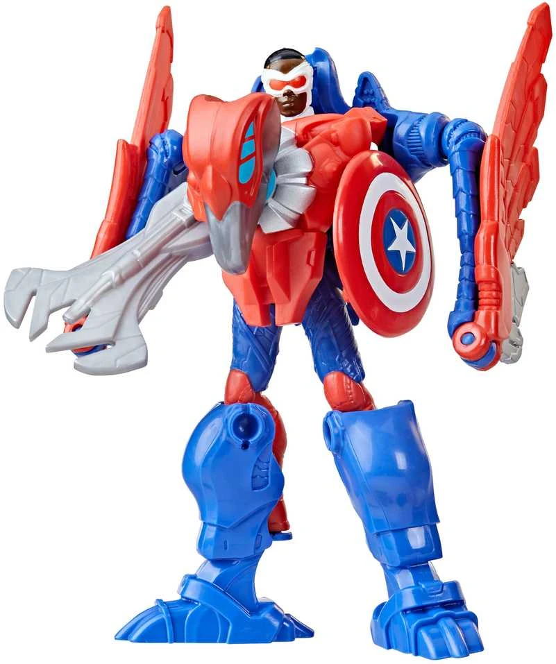 MARVEL MECH STRIKE 3.0 figūrėlė ir kostiumas, 10 cm