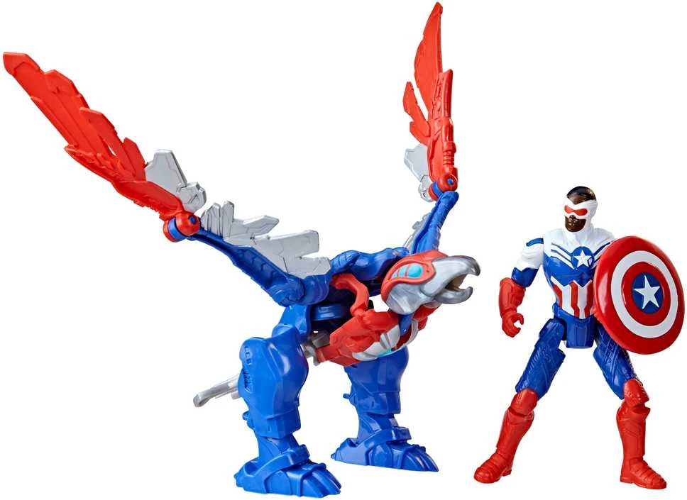 MARVEL MECH STRIKE 3.0 figūrėlė ir kostiumas, 10 cm