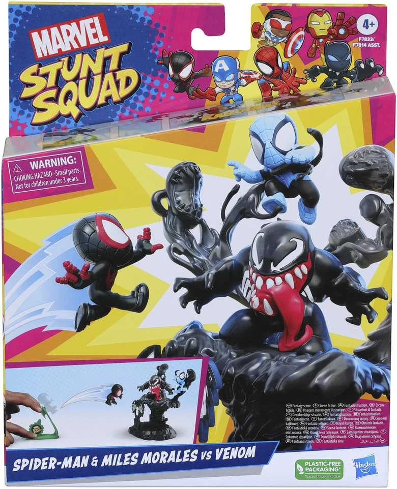 MARVEL Stunt Squad rinkinys „Blogiuko nokautas“