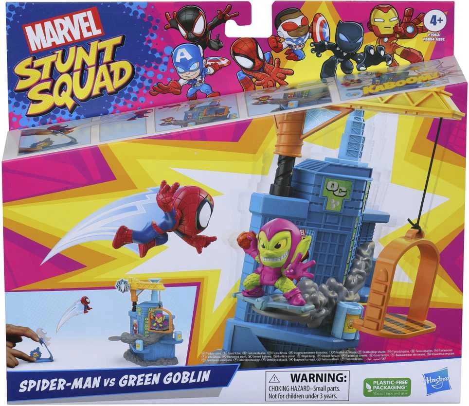 Hasbro „Marvel Stunt Squad“ rinktinės „Smashin Heroes“