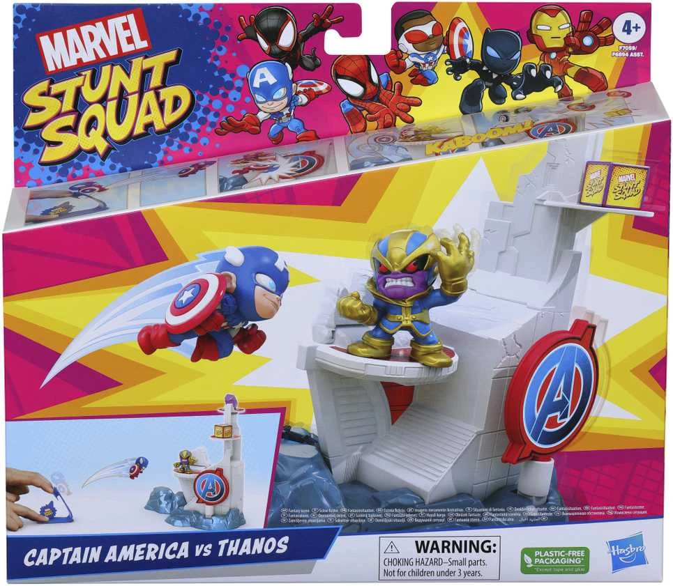 Hasbro „Marvel Stunt Squad“ rinktinės „Smashin Heroes“