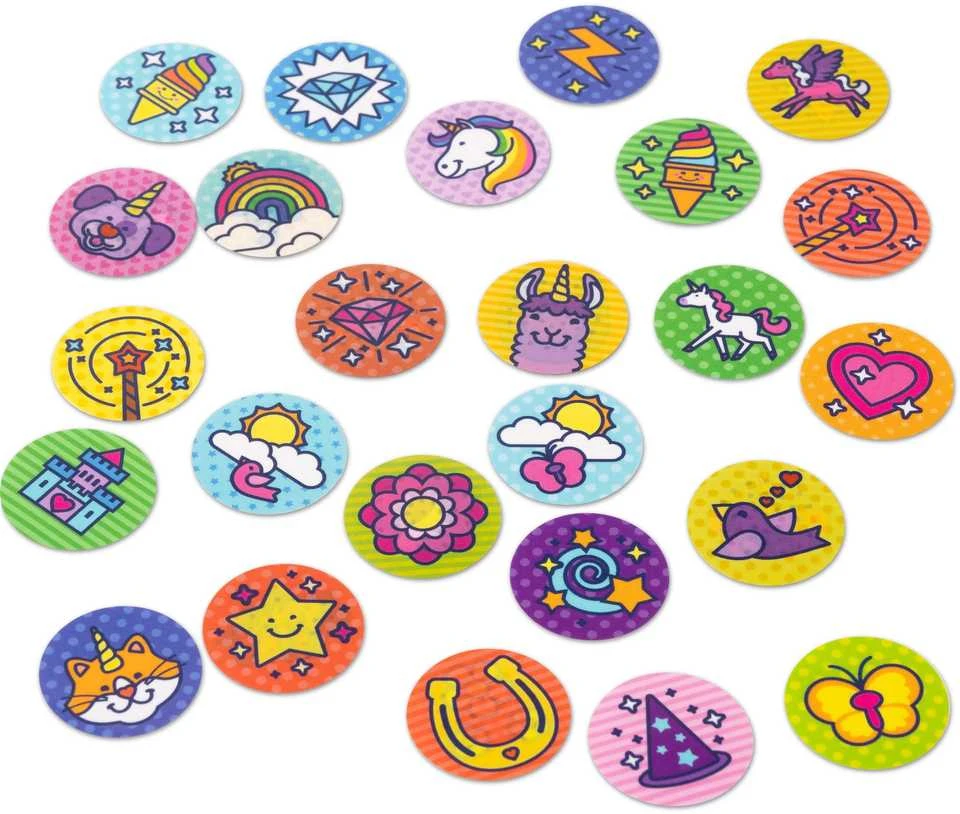 MELISSA & DOUG STICKER WOW! Lipdukai „Vienaragis“