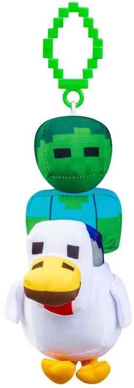 MINECRAFT Prisegamas pliušinis herojus, 13 cm