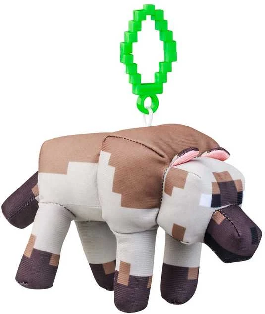 MINECRAFT Prisegamas pliušinis herojus, 13 cm