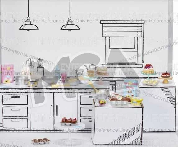 MGA MINIVERSE Žaidimų rinkinys „Diner from Scratch"