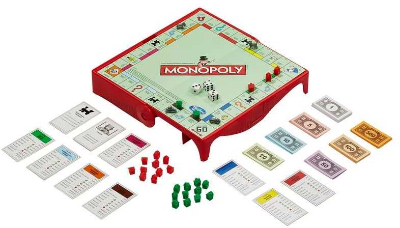 Hasbro Kelioninis žaidimas „Monopolis“