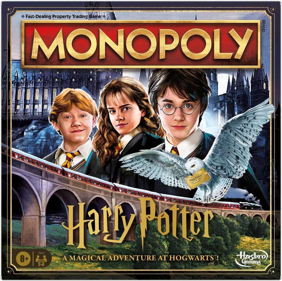 MONOPOLY Žaidimas „Harry Potter“ (Anglų kalba)