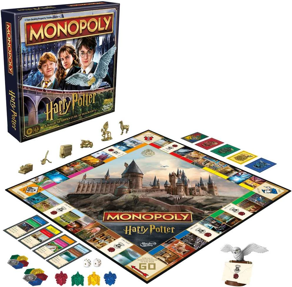 MONOPOLY Žaidimas „Harry Potter“ (Anglų kalba)