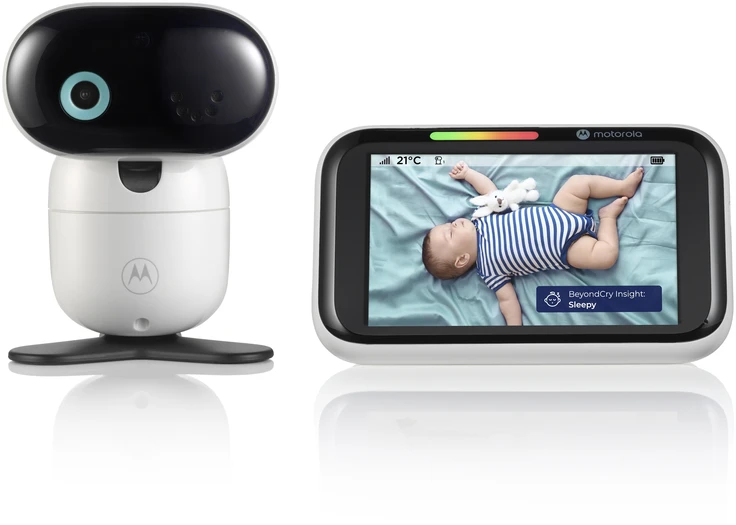 „Motorola“ 5 colių monitorius su dirbtiniu intelektu ir „Stargrip“ | PIP1710 Connect