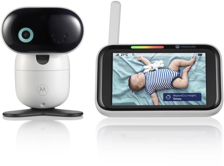 „Motorola“ 5 colių monitorius su dirbtiniu intelektu ir „Stargrip“ | PIP1710 Connect