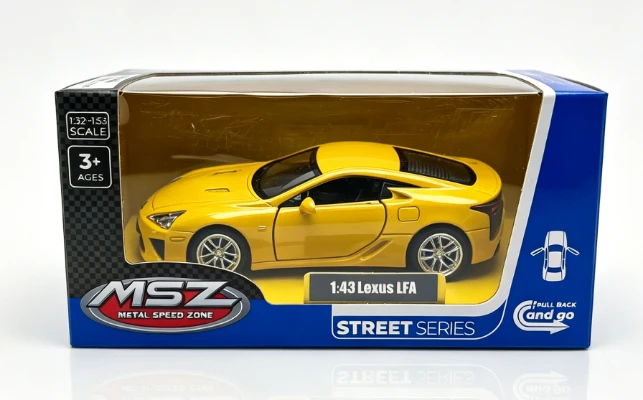 MSZ Automobilio modelis Lexus LFA, skalė 1:43