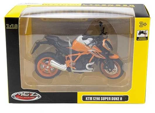 MSZ Motociklas KTM 1290 Super Duke R, 1:18