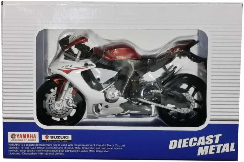 MSZ Motociklas YAMAHA YZF-R1, 1:18