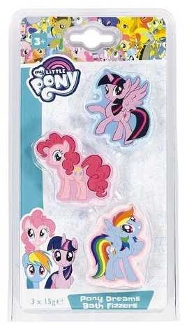 Hasbro My Little Pony vonios burbulų rinkinys 3 vnt.x15g BATH FIZZERS