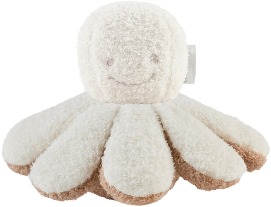 NATTOU TEDDY Pliušinis aštuonkojis, kreminis
