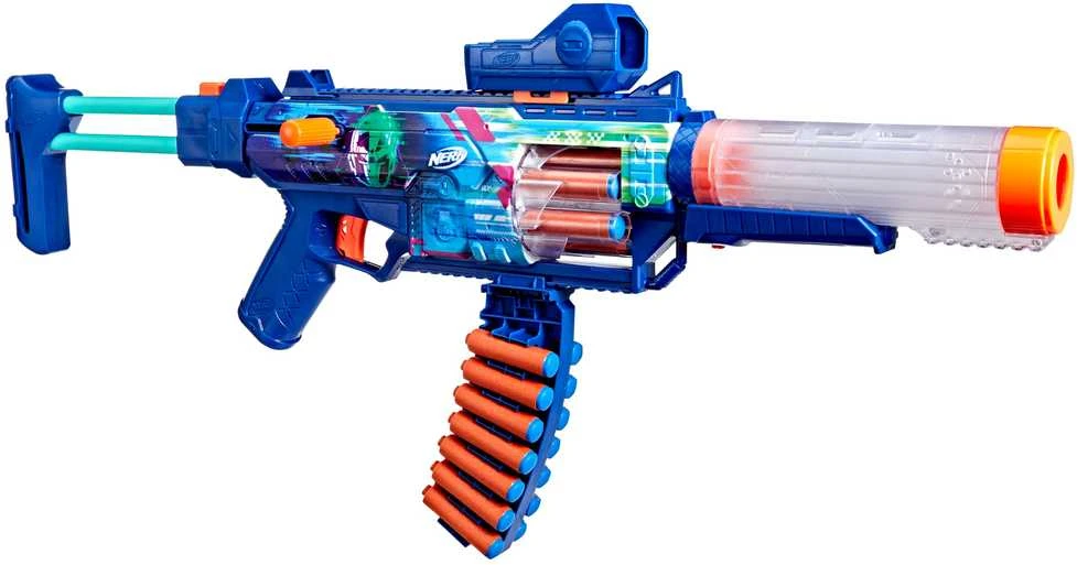 Žaislinis šautuvas Nerf Loadout Blaster Cyberlight Ghost
