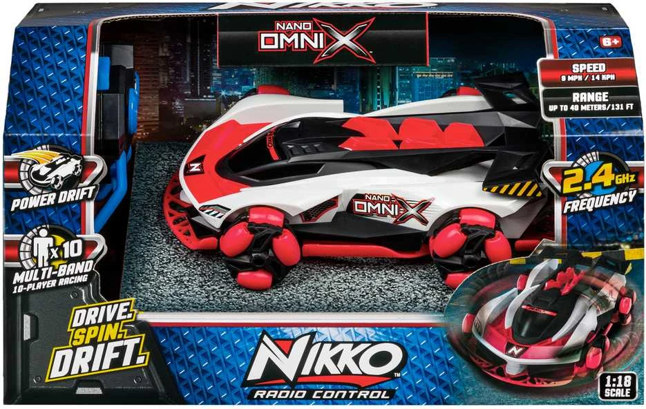 NIKKO 1:18 RC automobilis NANO OMNI X
