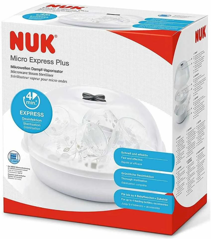 NUK mikrobangų krosnelės sterilizatorius Micro Express Plus