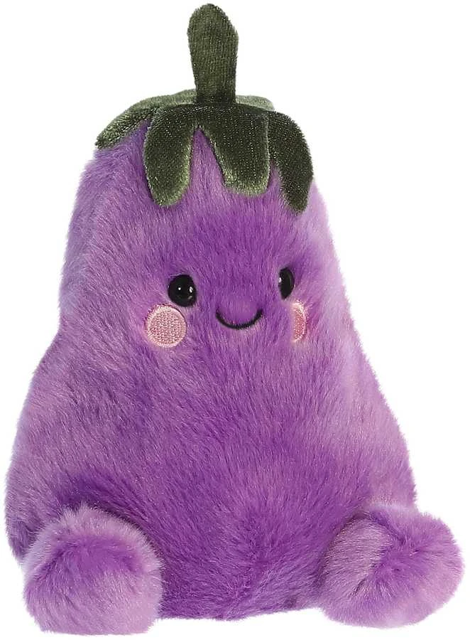 AURORA PALM PALS Pliušinis baklažanas, 12 cm