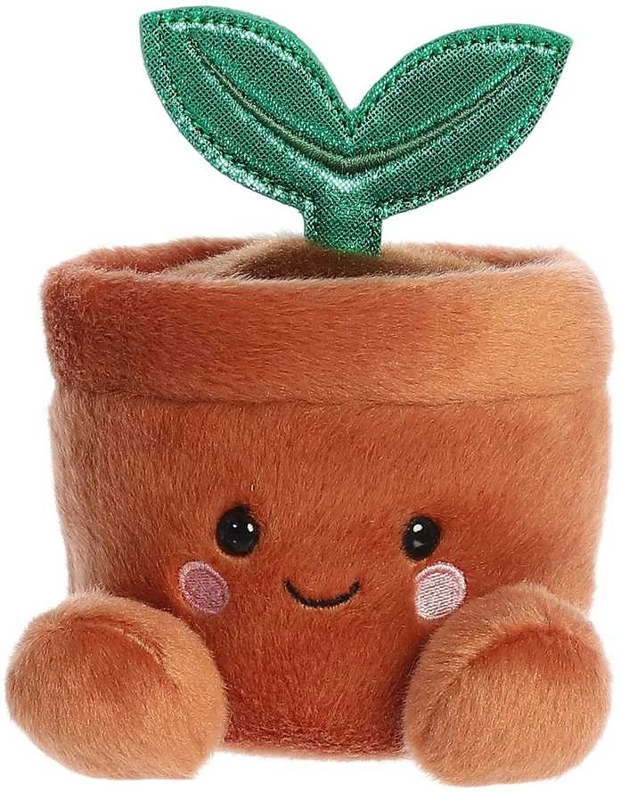 PALM PALS AURORA Pliušinis žaislas Potted Plant, 11 cm