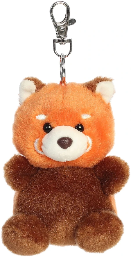 PALM PALS AURORA Raktų pakabukas – RAUDONOJI PANDA, 10 cm