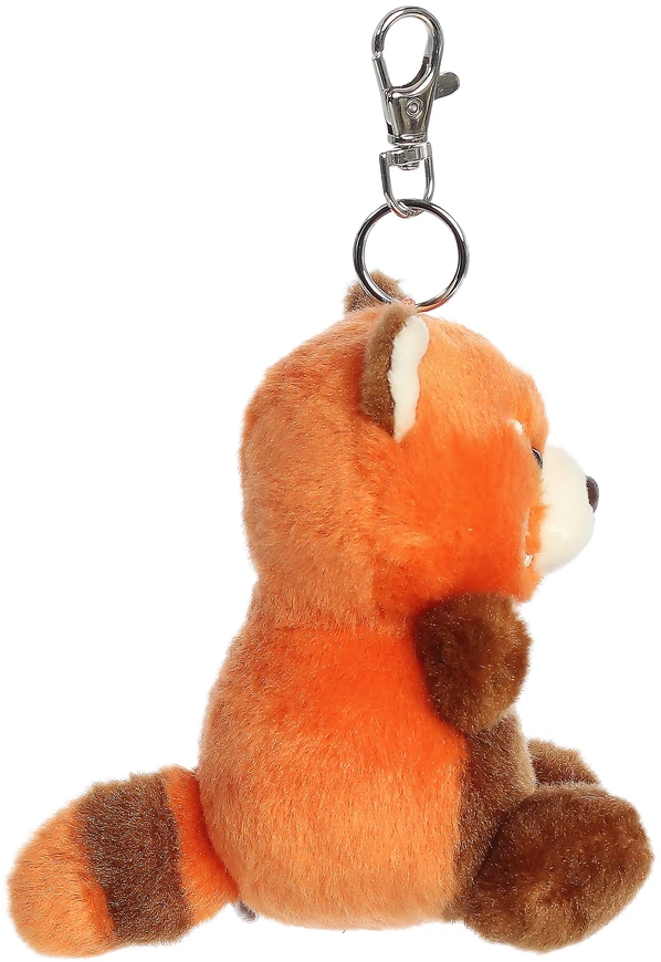 PALM PALS AURORA Raktų pakabukas – RAUDONOJI PANDA, 10 cm