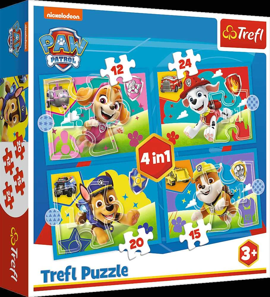 Trefl Dėlionė 71 vnt. - Šunyčiai patruliai