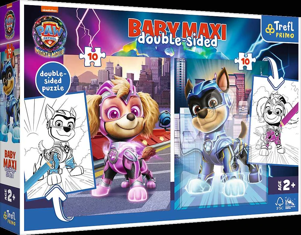 PAW PATROL TREFL Baby maxi dėlionė „Kiaulytė Pepa", 10x2 det.