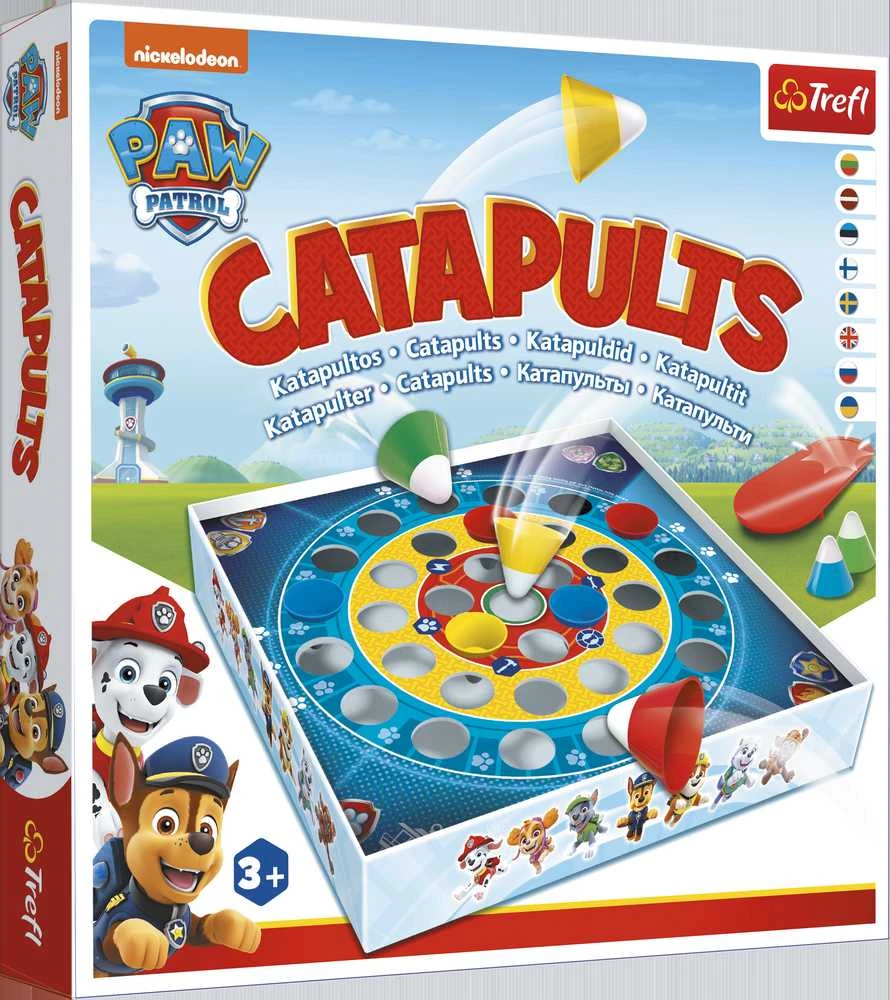 Trefl Stalo žaidimas Catapults „Šuniukai-patruliai“