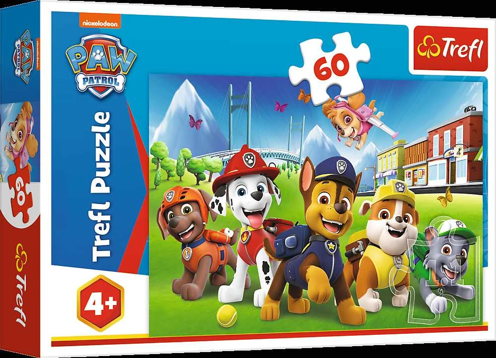 Trefl Dėlionė 60 vnt. - Šunyčiai patruliai (PAW Patrol)