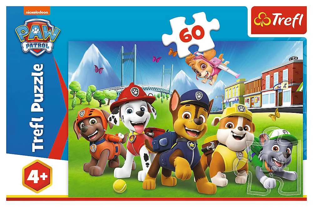 Trefl Dėlionė 60 vnt. - Šunyčiai patruliai (PAW Patrol)