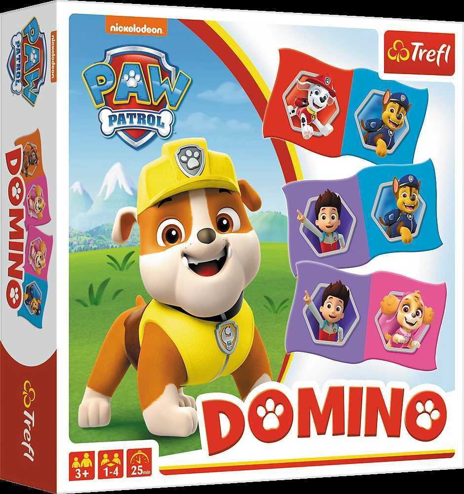 Trefl Domino žaidimas "Šuniukas-patrulis“