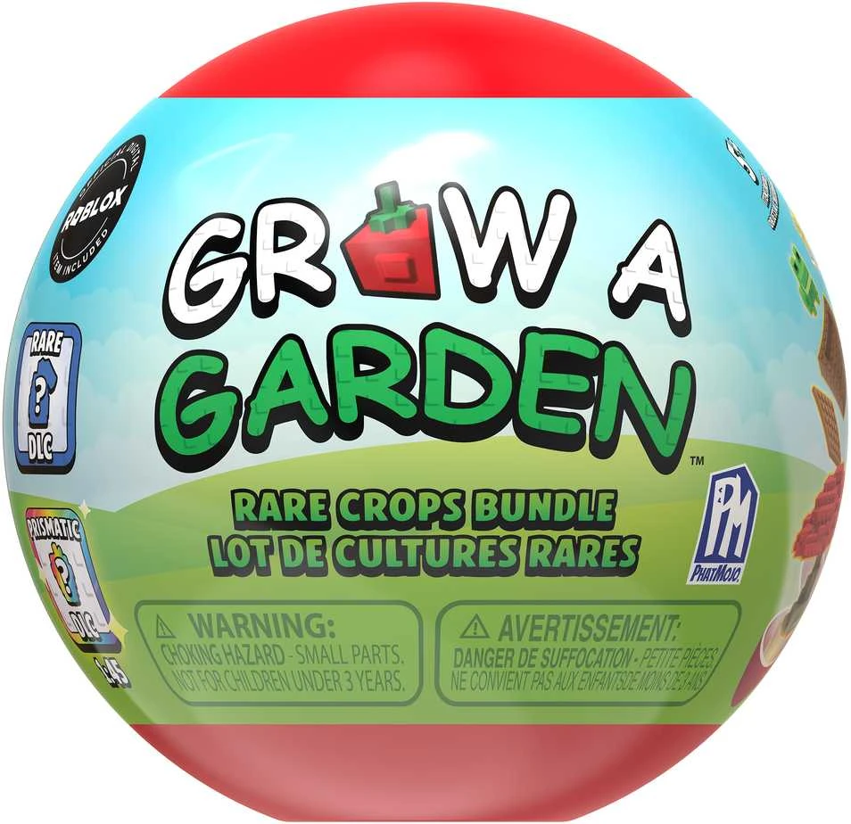 PHATMOJO GROW A GARDEN konstruktorius staigmena kapsulėje "Rare Crops"
