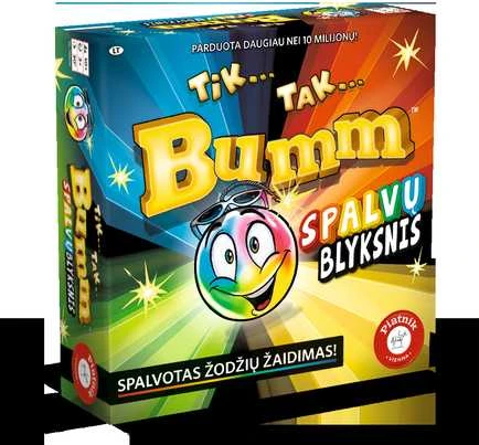 PIATNIK Žaidimas Tik.. Tak.. Bumm - Spalvų Blyksnis (lietuvių kalba)